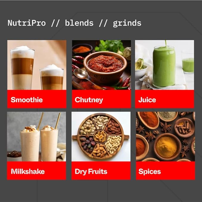NutriPro Juicer Mixer Grinder thumbnail 3