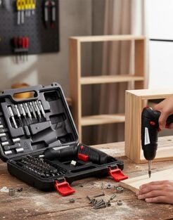Wireless Electric Screwdriver Drill Kit